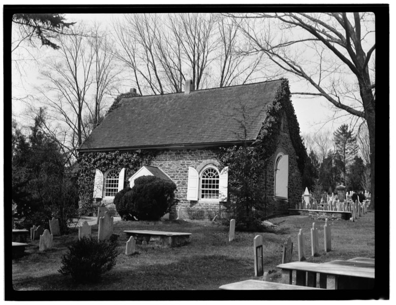File:Historic American Buildings Survey, D.H. Smith, Photographer, 1925 SOUTH VIEW. - St. David's Church (Episcopal), Valley Forge Road (Newtown Township), Wayne, Delaware County, PA HABS PA,23-RAD,1-6.tif