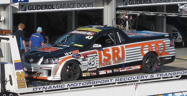 Holden VE SS Ute as driven by Steve Hodges at the opening round of the 2010 Yokohama V8 Ute Racing Series at the Clipsal 500