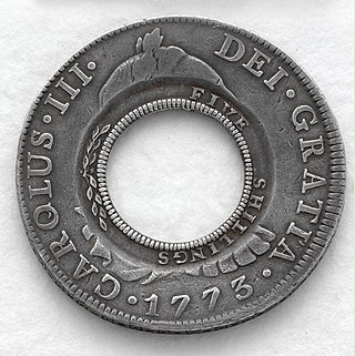 <span class="mw-page-title-main">Holey dollar</span> 19th century British colonial coinage