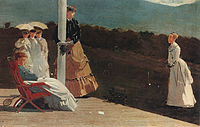 The Croquet Match, c. 1869[57]