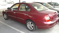 Hyundai Elantra pre facelift rear 2004–2006 (China)