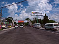 The Boulevard of the Army (Old Pan-American Highway), der går gennem Ilopango.