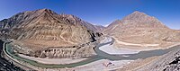 Mouth of Zanskar into Indus / Ladakh, India