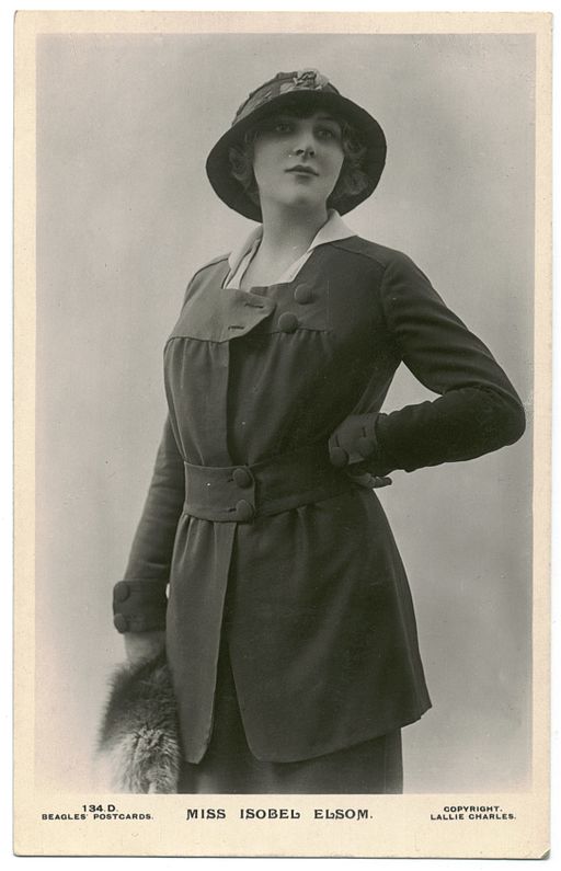 Isobel Elsom postcard