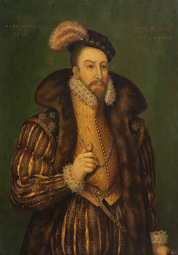 James Stewart (c. 1531–1570), 1st Earl of Moray (1562), Regent of Scotland (1567–1570), 1568