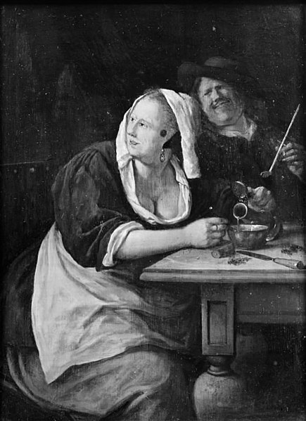 File:Jan Steen - Couple at an Inn Table - KMS2066 - Statens Museum for Kunst.jpg