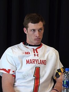 Bernhardt with Maryland in 2019 Jared Bernhardt.jpg