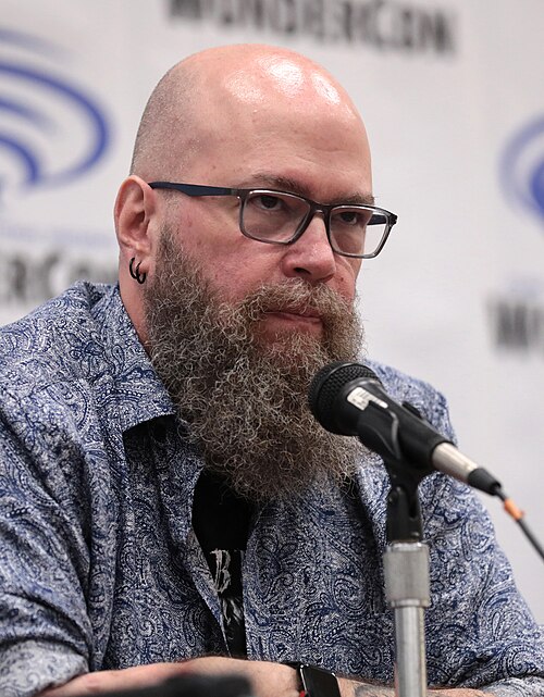 Aaron at the 2023 WonderCon