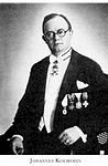 Johannes Kolmodin, svensk språkvetare och diplomat i Turkiet och Etiopien. Ordförande 1907–1908.