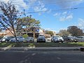 The only shot I was able to get of the John T. Mather Memorial Hospital in Port Jefferson. I tried to get one of St. Charles Hospital too (which didn't work), and a Suffolk County Police Officer pulled me over for both.