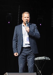 Jukka Mäkelä, the city manager of Espoo, at Espoo Day 2019.