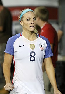 Julie Ertz association football defender, 2014 NWSL Rookie of the Year