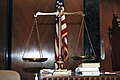 Justice scale and flag.jpg