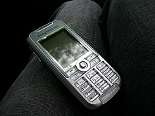 Front side of Sony Ericsson K700. K700i front.JPG