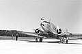 Un KLM DC-2 sur une piste, en 1939.