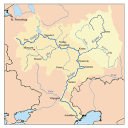 Nedslagsfeltet til Volga og Kama