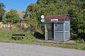 Čeština: Zastávka v Gabrielce, části Kamenice nad Lipou English: Bus stop in Gabrielka, part of Kamenice nad Lipou, Czech Republic.