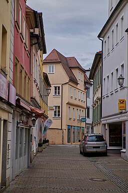 Kannenstraße in Ansbach