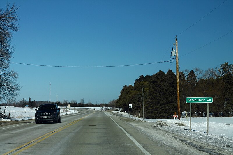 File:Kewaunee County sign.jpg