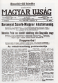 A Baranya-bajai Szerb-Magyar Köztársaság kikiáltása 1921-ben