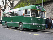 Preserved Weymann bodied Tiger in January 2007 King Alfred bus (WCG 104), 2007 King Alfred Running Day.jpg