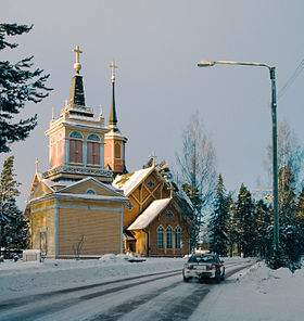 Illustrasjonsbilde av artikkelen Church of Kivijärvi