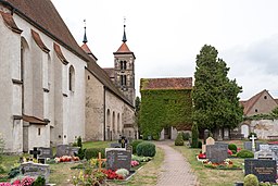 Klosterhof 6, Ehem. Benediktinerklosterkirche, von Nordosten Auhausen 20180831 003