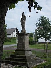 statue of Virgin Mary in Kněžnice