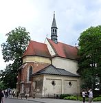 KościółŚwIdziego-WidokZUlicyGrodzkiej(ZPółnocy)-POL, Kraków.jpg