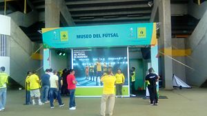 Futsalové múzeum v aréne Coliseo El Pueblo