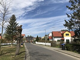 Dorfstrasse in Milkersdorf