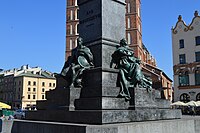 Monumentul lui Adam Mickiewicz Cracovia
