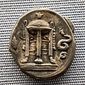 Kroton - 420-390 BC - silver stater - eagle - tripod - München SMS