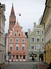 St. Jodok von der Rosengasse aus