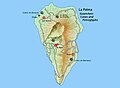 La Palma, archeological map