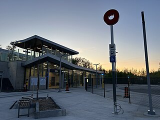 <span class="mw-page-title-main">Leitrim station</span> Railway station in Ottawa, Ontario, Canada