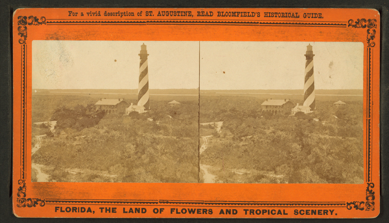 File:Light-House on the Atlantic Coast, opposite St. Augustine, Florida, from Robert N. Dennis collection of stereoscopic views.png