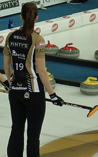 Lisa Weagle Canadian curler