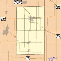 Location map of Adams County, Indiana.svg