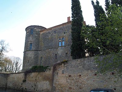 Fachada este del castillo