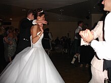 Gay Gordons dance at a wedding M&M Gay Gordons (12499006).jpg