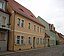 Houses at Breitscheidstrasse in Mühlberg/Elbe (Elbe-Elster district, Brandenburg)