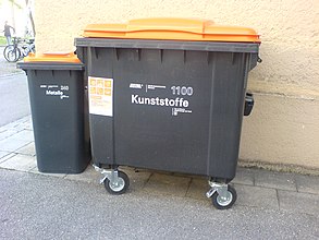 Neue Sammelcontainer für Metalle und Kunststoffe