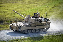 An M10 Booker on the move M10 Booker.jpg