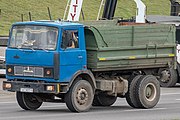 English: MAZ-5551 dump truck. Minsk, Belarus Беларуская: Самазвал МАЗ-5551. Мінск, Беларусь Русский: Самосвал МАЗ-5551. Минск, Беларусь