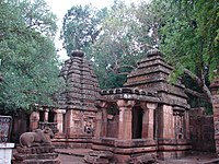 A shrine with Kadamba style superstructure at Mahakuta Mahakuta group of temples2 at Mahakuta.jpg