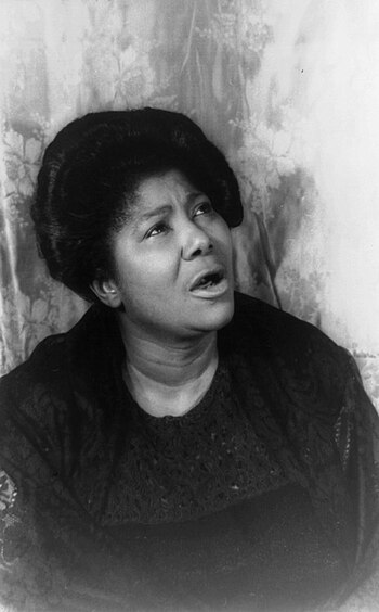 Mahalia Jackson Deutsch: Mahalia Jackson, 1962