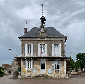 Mairie de Lichères-près-Aigremont (Yonne, France), juin 2020.jpg
