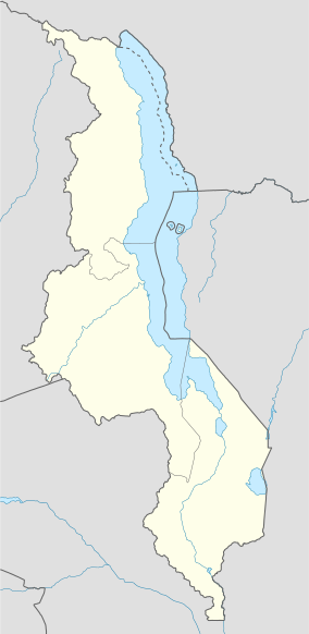 Lake Malawi National Park位置图