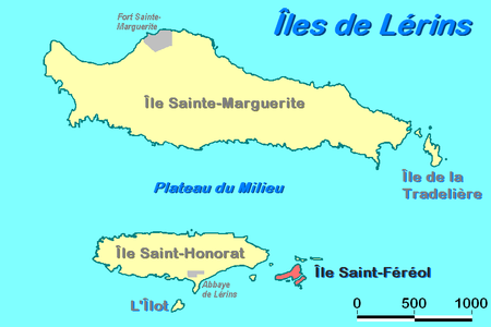 Map Lerins Fereol